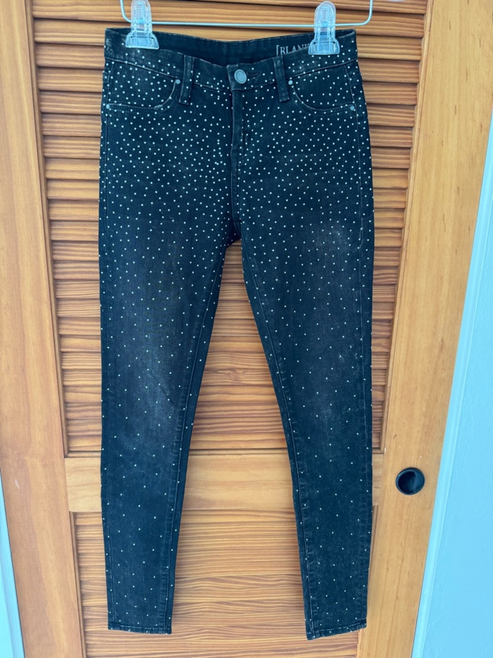 BLANK NYC Black Studded Women’s Skinny Jeans